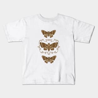 Death's Head Moth Taxidermy Kids T-Shirt